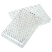 96-well cell culture plate with lid, round bottom, untreated, sterile, individually wrapped, 100 pcs/pack