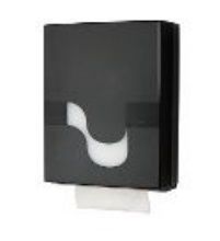 Paper towel holder for folded papers, black, 127.CEL92100