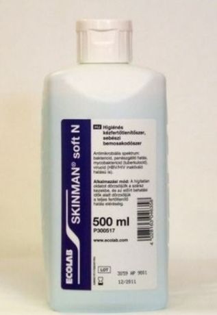 Skinman Soft N hand sanitizer 500 ml