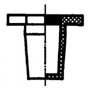 Plastic stopper, NS 29/32