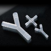 Csőcsatlakozó, PP, Y-alakú, 4 mm