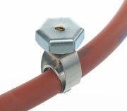 Csőszorító bilincs, csavarozott, min. átmérő: 30 mm, max. átmérő: 33 mm
