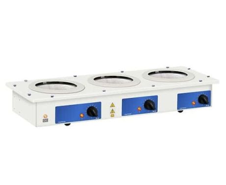 Electrothermal 3 position heating mantle