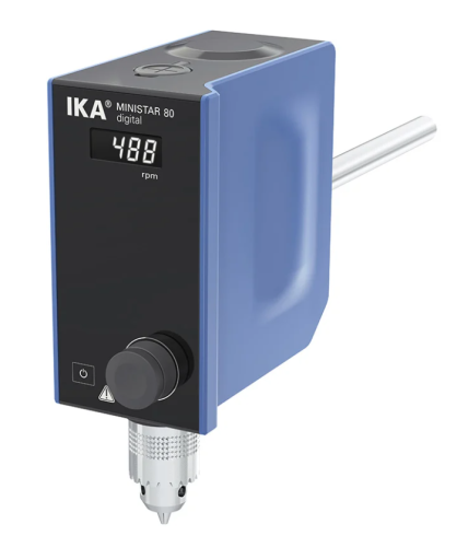 IKA MINISTAR control and IKA MINISTAR digital overhead stirrers