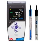 PC 70 Vio DHS multiparaméteres hordozható mérőkészülék, 201T pH és 2301T vezetőképesség elektródával, beépített hőmérséklet szenzorral