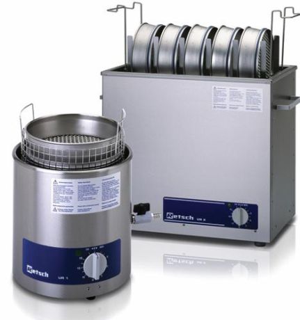 RETSCH ultrasonic sieve washing devices
