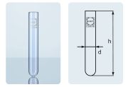 !!! Centrifugacső 10 ml, 16x100 mm, gömbölyű aljú, 10 db/csom