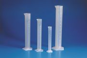 Graduated measuring cylinders, tall, 2.000 ml, moulded-in graduations