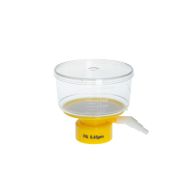 Filter for bottle tops, 250 ml, Nylon filter 0.45µm, 75mm diameter, sterile, individually wrapped, 24 pcs / pack