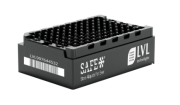 LI1000 standard screw cap tube rack with left-side code, aseptic, 10 pc / case