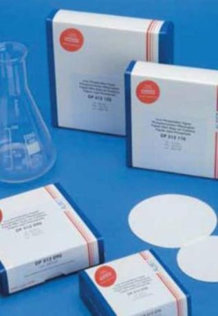 Filter papers for sugar analysis in the food industry