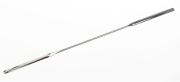 Mikro Scoop 18/10 steel, half-rounded, LxW=185x4mm