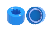 XT24 screw cap for tubes, blue, for XXLX2000 / 4000 / 6000 / 8000 tubes, aseptic, bulk, 1200 pc / case