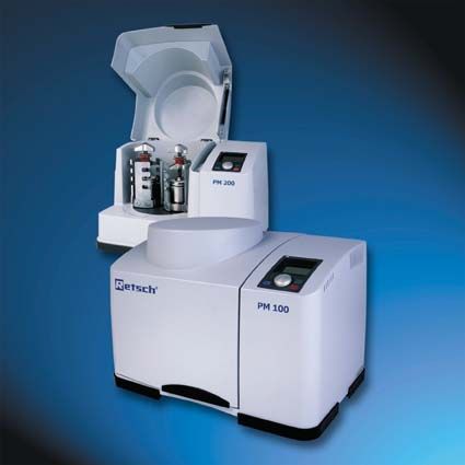 RETSCH PM 100 and PM 200 planetary ball mill