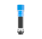 MI500 500 µl cryotube with internal thread, bottom 2D code, TLM compatible, blue cap, aseptic, bulk, 4800 pc / case