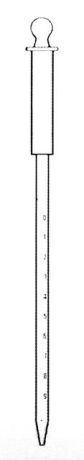 Piston pipette (poison pipette) class B