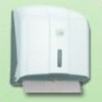 Paper towel holder for folded paper, white, 270×270×130 mm