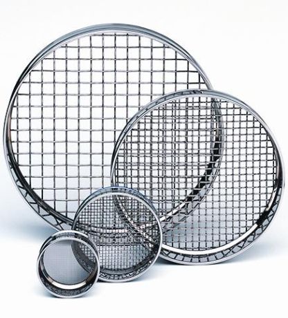 RETSCH laboratory sieves in several sizes