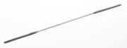 Micro spatula double 18/10 steel, LxW=185x6mm
