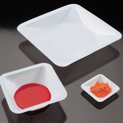 Squared weighing dishes, 41x41x8 mm, 500 pc/case