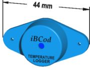 Thermo button  iBCod 22L, -40/+85°C ±0,5°C, for 8192 data