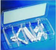 PTFE Stirrer Bars, Boxed Assortments, 18 Cylindrical