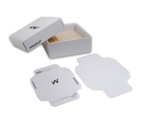 Freezer boxes without dividers