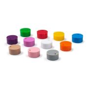 Colour coded inserts for cryovials, red, 500 pc/case