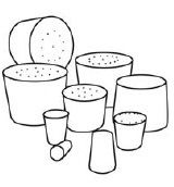 Silicone Stopper transparent 64,5 x 75,5 x 55 mm
