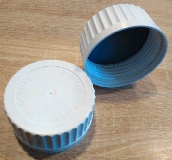 GLS 80 fehér kupak, 180°C-ig használható