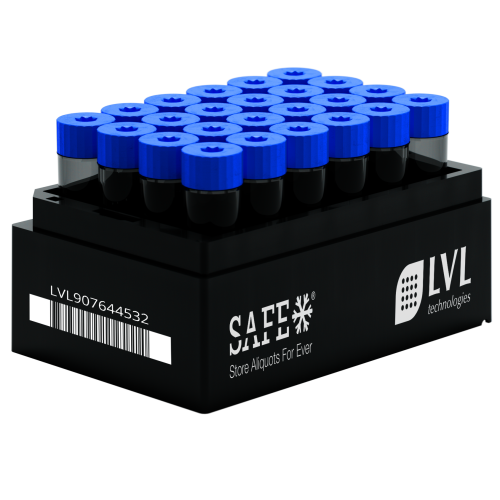 SAFE® XXLX8000 flat bottom cryotubes, 8 ml volume