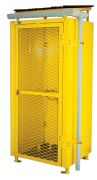 SD 10+10 outdoor gas cylinder storage, 2 x 10 positions, with 2 separated spaces