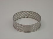 Ring sieve with reinforced rim, 2 mm into ZM 300, made of stainless steel