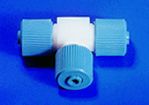T-Type Connector - Screw Lock Tube ? 6 mm Bore 2 mm