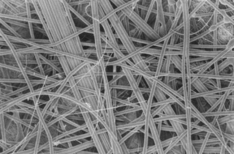 Üvegszálas fecskendő-előszűrő