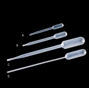 Pasteur pipetta, 4,6 ml, 155 mm, 500 db/csomag