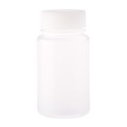 Wide-mouth bottle with cap, PP, 125 ml, 48 pcs/pack
