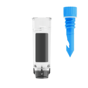 MI500 500 µl (tissue) cryotube with internal thread, bottom 2D code, blue cap, sterile, bulk, 4800 pc / case