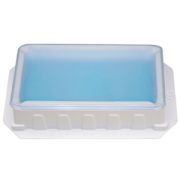 VistaLab reagens tálka fedéllel, 100 ml, PS, fehér, steril, egyesével csomagolt, 50 db/ csomag