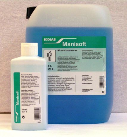 Manisoft skin-friendly liquid soap, regreasing effect
