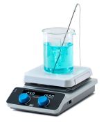 AREC 7 digital heating magnetic stirrer, ceramic, with probe