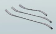 Double spatula, bent, spatula width: 11 mm, total length: 150 mm