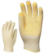 Vágásálló kötött kesztyű, ABRALON, vékony, csúszásgátló felülettel, 7-es méret, 1 pár