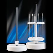 Pipette stand with rod