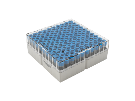 81 position cryotube holder