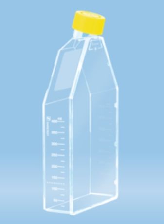 Steril tenyésztőflaska 175 cm2 Cell+ érzékeny adherens sejtekhez szellőző kupakkal 40 db/ csomag, 98.833912302
