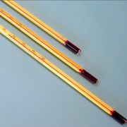 Bothőmérő piros töltettel, normál osztású, -20 - +110°C, teljes bemerülés